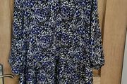 Leopard print blouse size 14