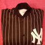 Vintage NY MLB Felco Button Up Jacket Pinstripe Image 5