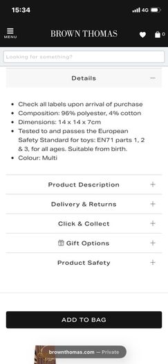 New JELLYCAT Amuseable Bagel