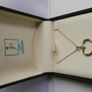 9ct Sold Gold  375 Heart pendant on 18" chain in original box Image 2