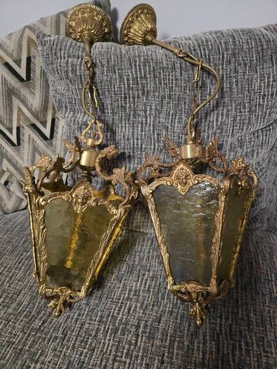 Brass Hall Lanterns