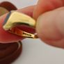 9ct Gold Ring - Size P - Fully Hallmarked Image 4