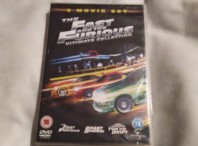 Fast & Furious 3 Movie Dvd Boxset