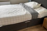 Double bed with mattress
