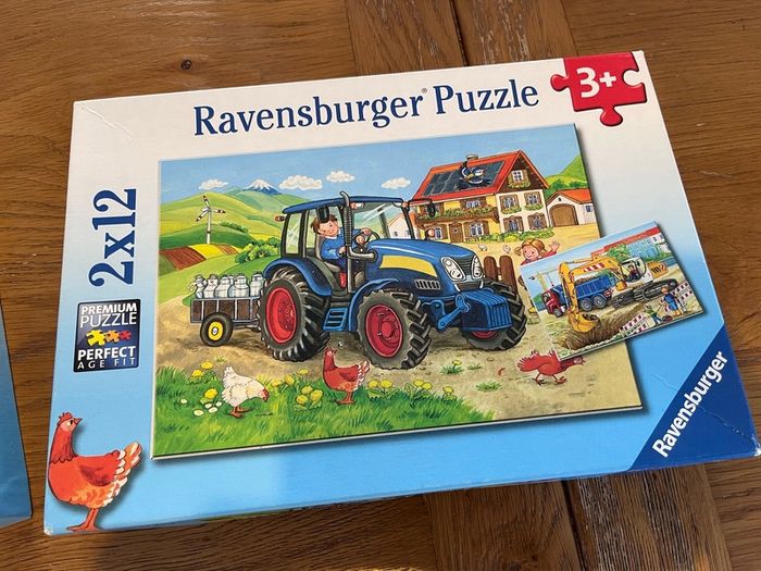jigsaw x 2 (3+yrs)