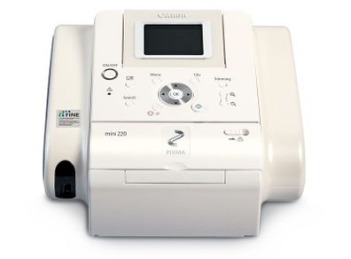 Canon PIXMA Mini 220 Compact Photo Printer  New, Box Slightly Worn