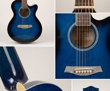 World Rhythm WR-205 3/4 Acoustic Guitar
