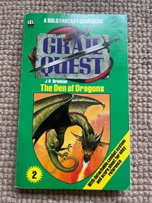 Grailquest: Den of Dragons (JH Brennan)