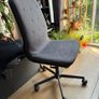 Grey ikea office chair Image 3