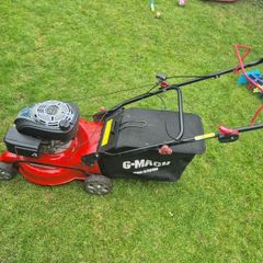 G mach petrol lawnmower