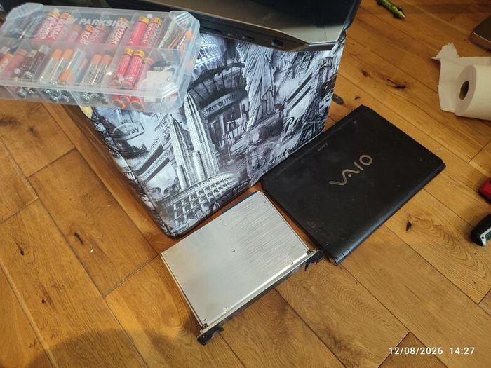 Laptop parts, tools, cables and other bits