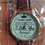 2 mens watches with leather straps. Image 3