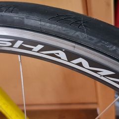vintage campagnolo shamal wheelset ti spokes