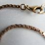 Vintage 9ct 375 YELLOW GOLD BOX CHAIN 16,7" necklace  links spring ring clasp 7,3g Image 7