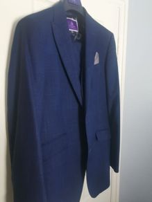 navy 3 piece suit
