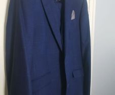 navy 3 piece suit