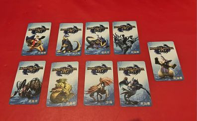 Monster Hunter Rise Nintendo Switch Amiibo Cards