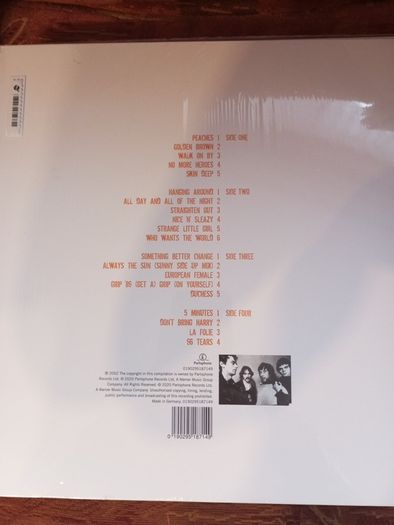 Lp Peaches The Best Of The Stranglers Double Lp Brand New