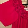 Stunning Joseph Ribkoff Lipstick Red Top - Style 191243, Size 10 Image 4