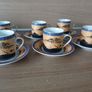 Vintage Yamasen China 24k Gold Expresso Cups Image 3