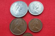 1975 English coin Set
