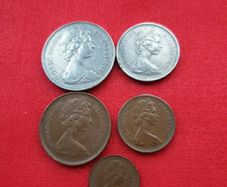 1975 English coin Set