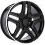 17" AMG Mercedes Type black Alloy Wheels Audi Seat Skoda Mercedes VW 5x112 Image 4