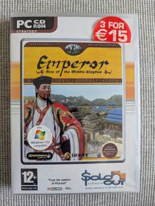 Emperor: Rise of the Middle Kingdom - PC CD-ROM - Factory Sealed - Sierra