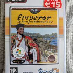Emperor: Rise of the Middle Kingdom - PC CD-ROM - Factory Sealed - Sierra