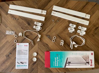2x No-screw Fred Safety Universal Stair Post Fitting Kit