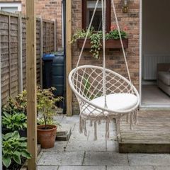 Indoor/Outdoor Macrame Swing Chair NWT