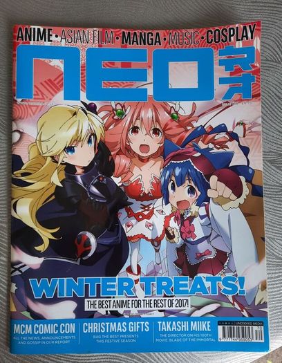 NEO Magazine Issue 170 (Nov 2017), Matoi the Sacred Slayer Cover