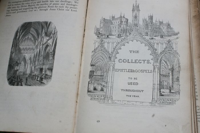 Vintage Book of common prayer United church of England and Ireland