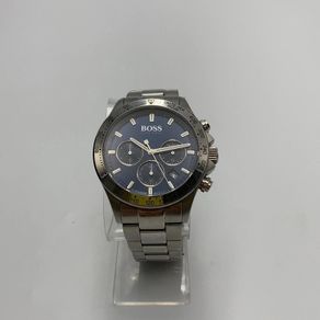 Hugo Boss Mens Stainless Steel Chronograph Watch