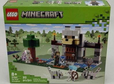 LEGO 21261 Minecraft The Wolf Stronghold Fortress New | Original Box | 24h Shipping