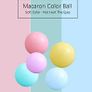 100pcs 5.5cm Ball Pit Balls Crush Proof Plastic Balls Children's Toy Balls No Sharp Edges, Non Toxic, Phthalate & BPA Free Play Balls Ocean Balls White & Pink Image 3