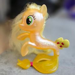 Apple Jack Applejack The Movie Glitter & Style Seapony 6 inch Figure G4 MLP My Little Pony 2017