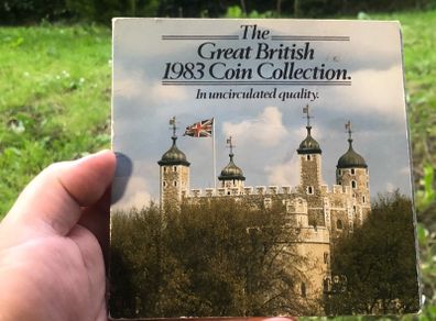 Royal Mint BU 1983 Year Set In Original Folder