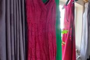 Great Plains pink dress( size small but in reality close to medium)