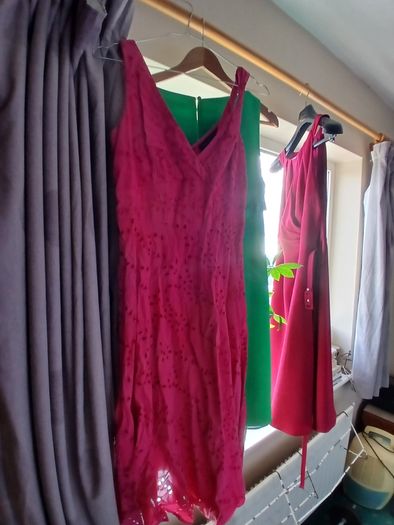 Great Plains pink dress( size small but in reality close to medium)
