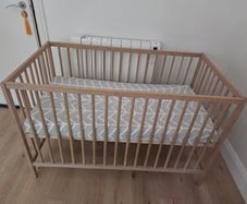 Ikea Sniglar Baby Cot With Baby Elegance Mattress