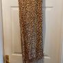 Gold Leopard Print Scarf\ Shawl Image 7