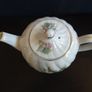 Beautiful Vintage English Made Teapot with a Lovely Whorled Pattern and a Blousy Floral Motif Image 8