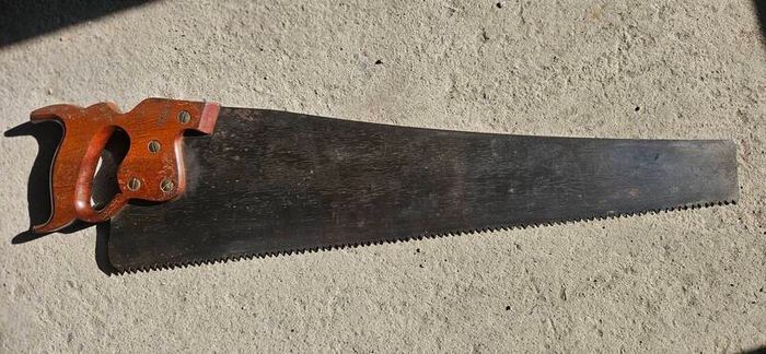 24" Disston D-8 hand saw 5 PPI