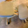 Wooden Kneeling Ergonomic Chair Orthopaedic Posture Stool Frame Seat Beige Image 3