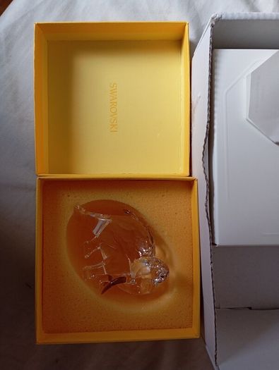 Swarovski crystal elephant
