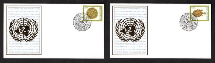 2010 United Nations Vienna Austria International Year of Biodiversity Commemorative Stamps United Nations Postal Administration First Day Cover (FDC)