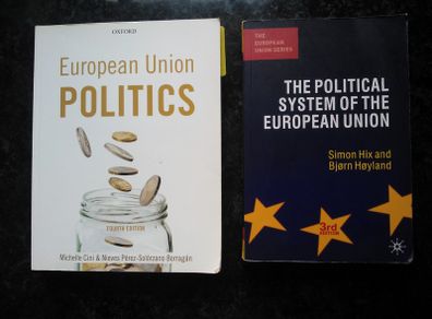 The Political System of the European Union 3rd Edition, European Union Politics 4th Edition. Political Books.