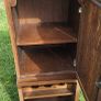 Vintage Drinks Cabinet with Wine Rack (1970s, German Made) Image 7