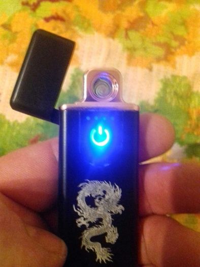 Dragon Electronic Coil Touch USB Lighter 2 for 20
